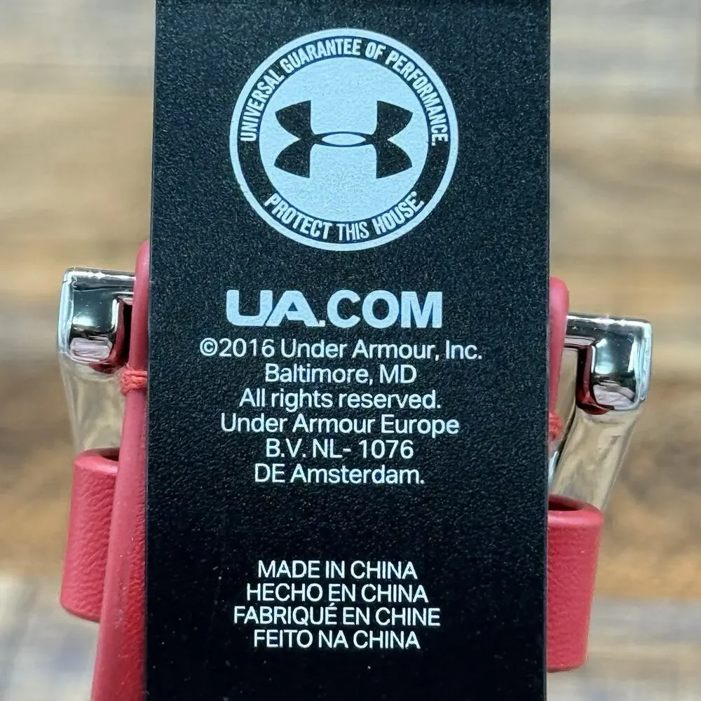 Under Armour Youth Red Adjustable Baseball Belt Fits Up to 36